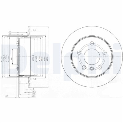 DELPHI BG3910C EAN: 5012759530047.