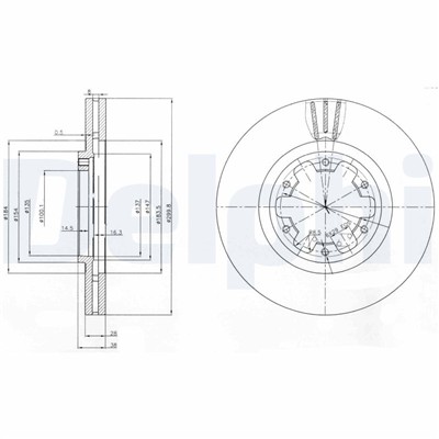 DELPHI BG3972 EAN: 5012759360705.