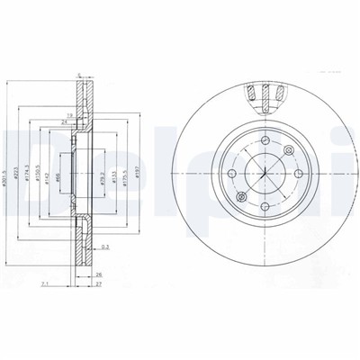 DELPHI BG4002 EAN: 5012759385821.