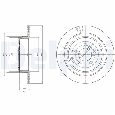DELPHI BG4021C EAN: 5012759983744.