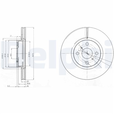 DELPHI BG4054 EAN: 5012759386330.