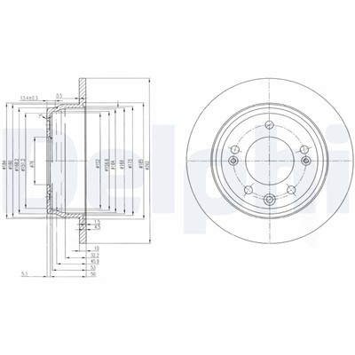 DELPHI BG4082C EAN: 5012759533499.