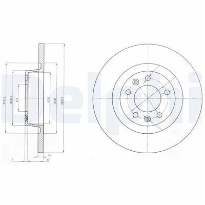 DELPHI BG4085 EAN: 5012759416365.