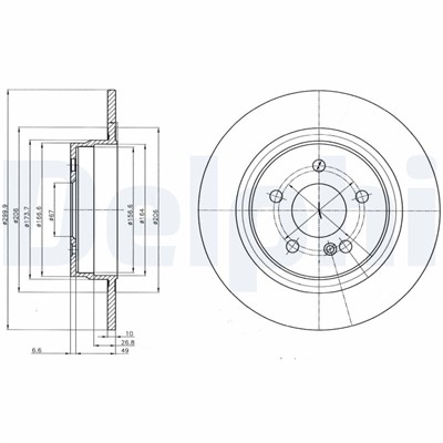 DELPHI BG4153C EAN: 5012759983669.