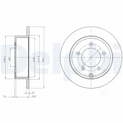 DELPHI BG4179 EAN: 5012759434932.