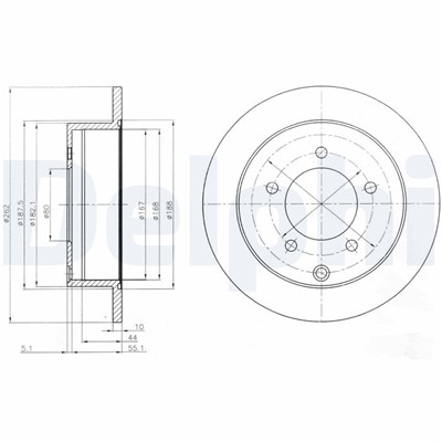 DELPHI BG4198 EAN: 5012759439876.