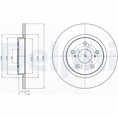 DELPHI BG4200C EAN: 5012759533475.