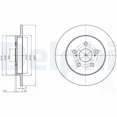 DELPHI BG4201C EAN: 5012759530818.