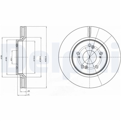 DELPHI BG4250C EAN: 5012759983232.