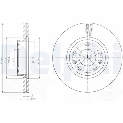 DELPHI BG4255C EAN: 5012759983300.