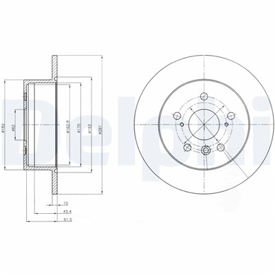 DELPHI BG4268 EAN: 5012759450741.