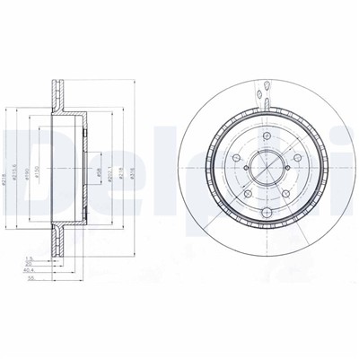 DELPHI BG4287 EAN: 5012759459294.