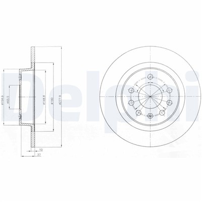 DELPHI BG4300 EAN: 5012759459515.