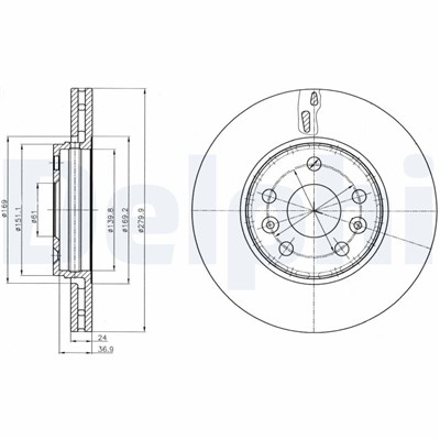 DELPHI BG4317C EAN: 5012759530993.