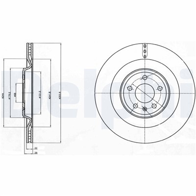 DELPHI BG4387C EAN: 5012759531327.