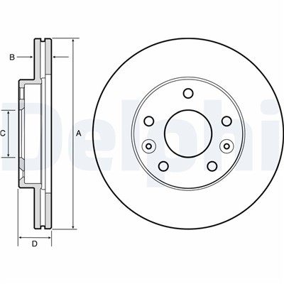 DELPHI BG4455 EAN: 5012759499429.