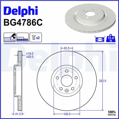 DELPHI BG4786C EAN: 5012759976449.