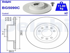DELPHI BG5090C