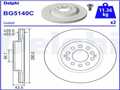 DELPHI BG5140C