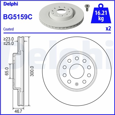 DELPHI BG5159C EAN: 5012759582732.
