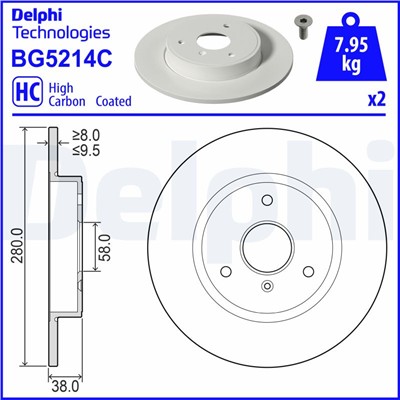 DELPHI BG5214C