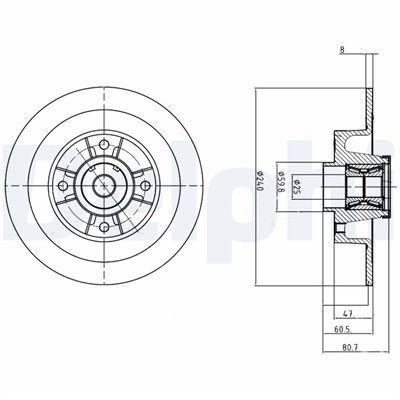 DELPHI BG9028RS EAN: 5012759396308.