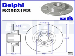 DELPHI BG9031RS