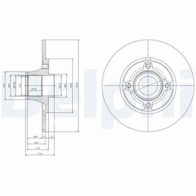 DELPHI BG9033RS EAN: 5012759396353.