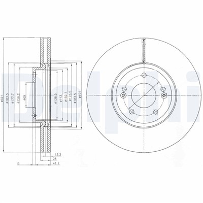 DELPHI BG9056C EAN: 5012759983287.