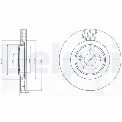 DELPHI BG9072C EAN: 5012759531099.