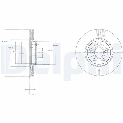 DELPHI BG9074 EAN: 5012759448373.