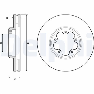 DELPHI BG9150 EAN: 5012759962312.