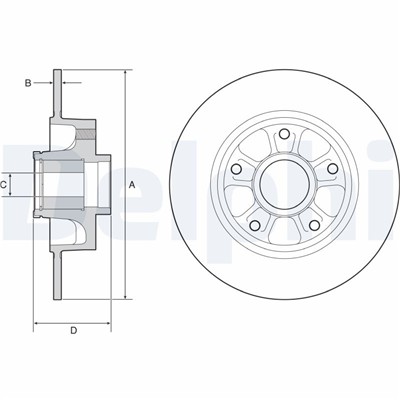 DELPHI BG9230RSC EAN: 5012759996867.