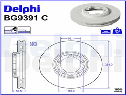 DELPHI BG9391C