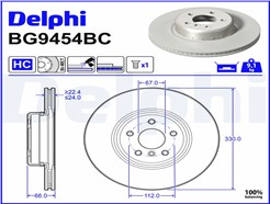 DELPHI BG9454BC