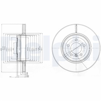DELPHI BG9789 EAN: 5012759369494.