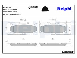 DELPHI LP1020