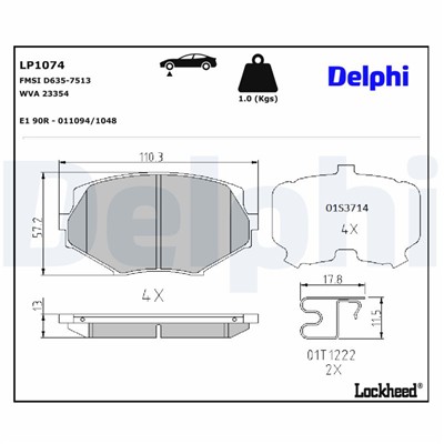 DELPHI LP1074