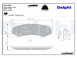 DELPHI LP1462