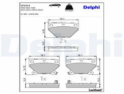 DELPHI LP1513