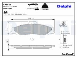 DELPHI LP1555