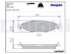 DELPHI LP1617