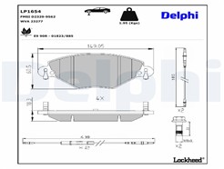 DELPHI LP1654
