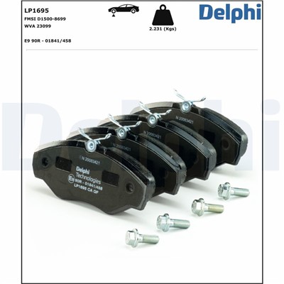 DELPHI LP1695 EAN: 5012759158838.