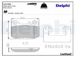 DELPHI LP1705