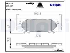 DELPHI LP1820