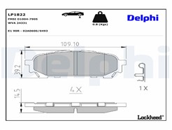 DELPHI LP1822