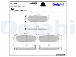 DELPHI LP1850