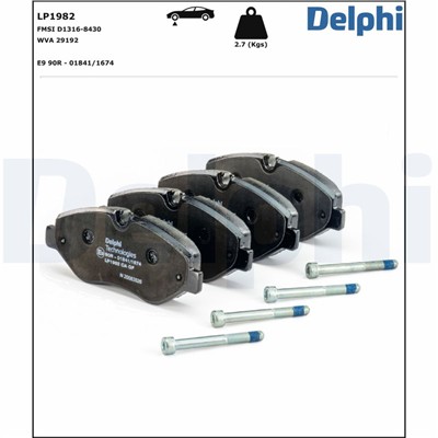 DELPHI LP1982 EAN: 5012759413999.