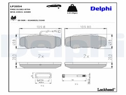 DELPHI LP2054